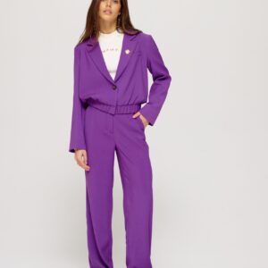 Broek frederique deep violet SS25N104
